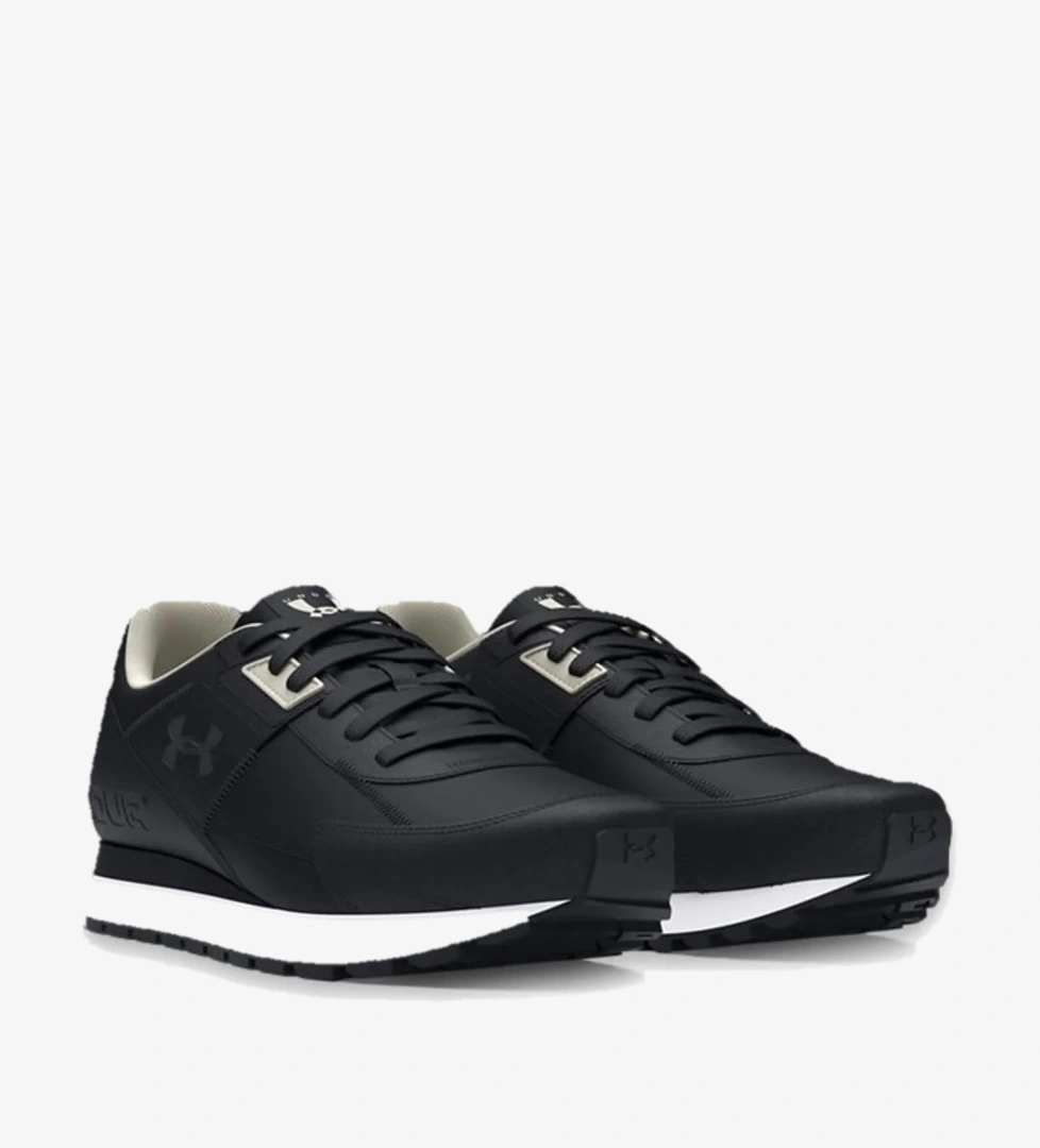 3028408 Ua Essential Runner Sneakers Siyah Unisex Spor Ayakkabı