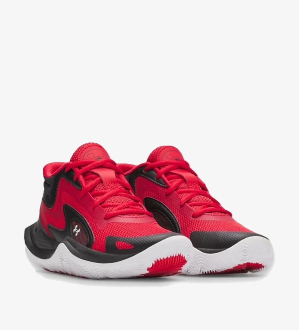 6001587 Ua Gs Jet '25 Basketbol Kırmızı Unisex Spor Ayakkabı