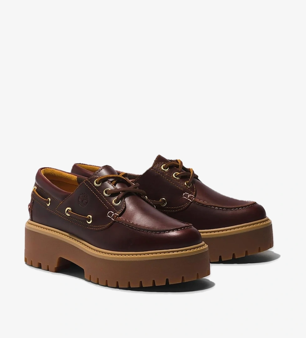 Timberland Tb0A2Qdm Stone Street Boat Shoe Bordo Kadın Ayakkabı model görseli