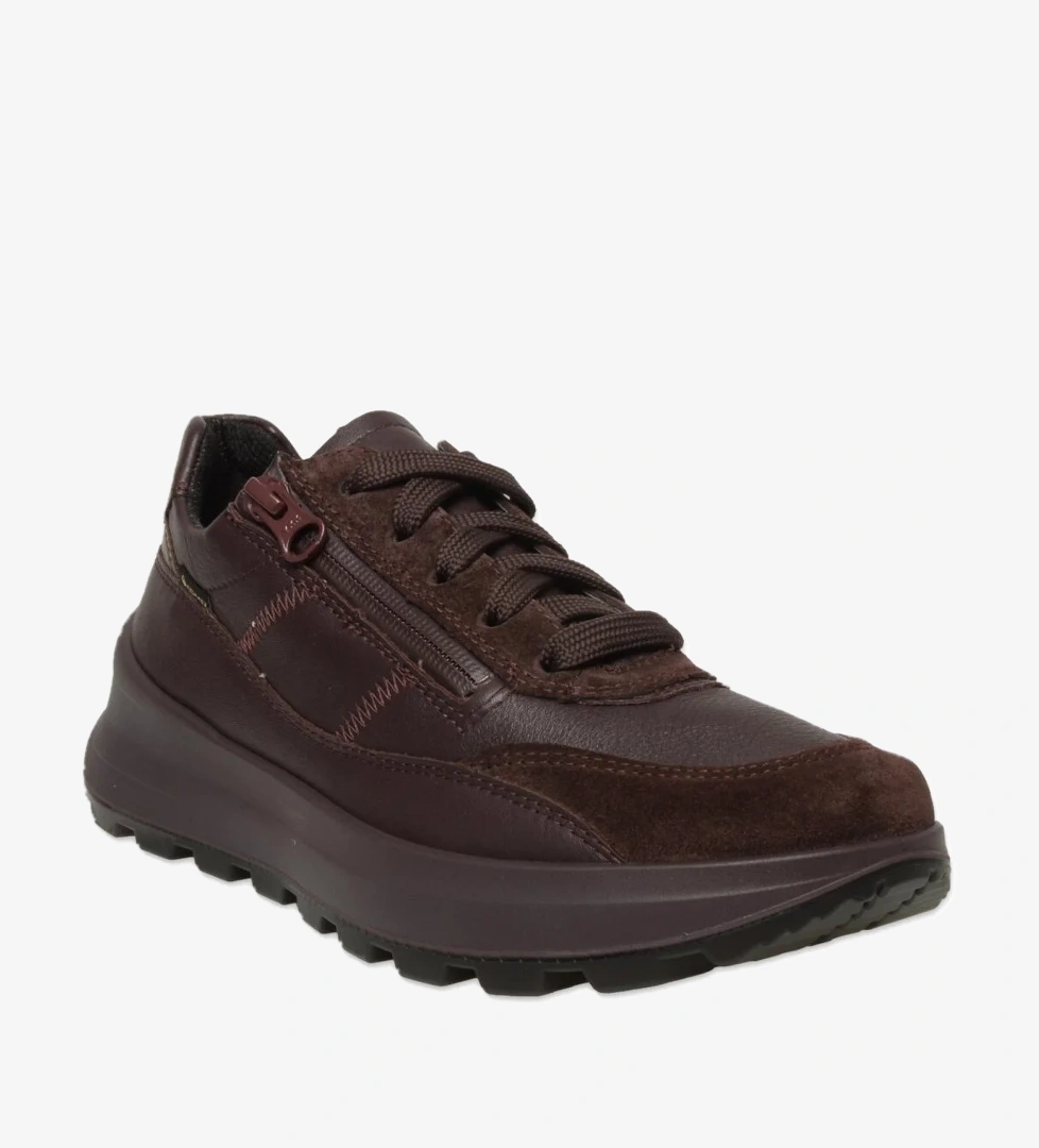 000407 T4 Run Gore-Tex Günlük Bordo Kadın Ayakkabı