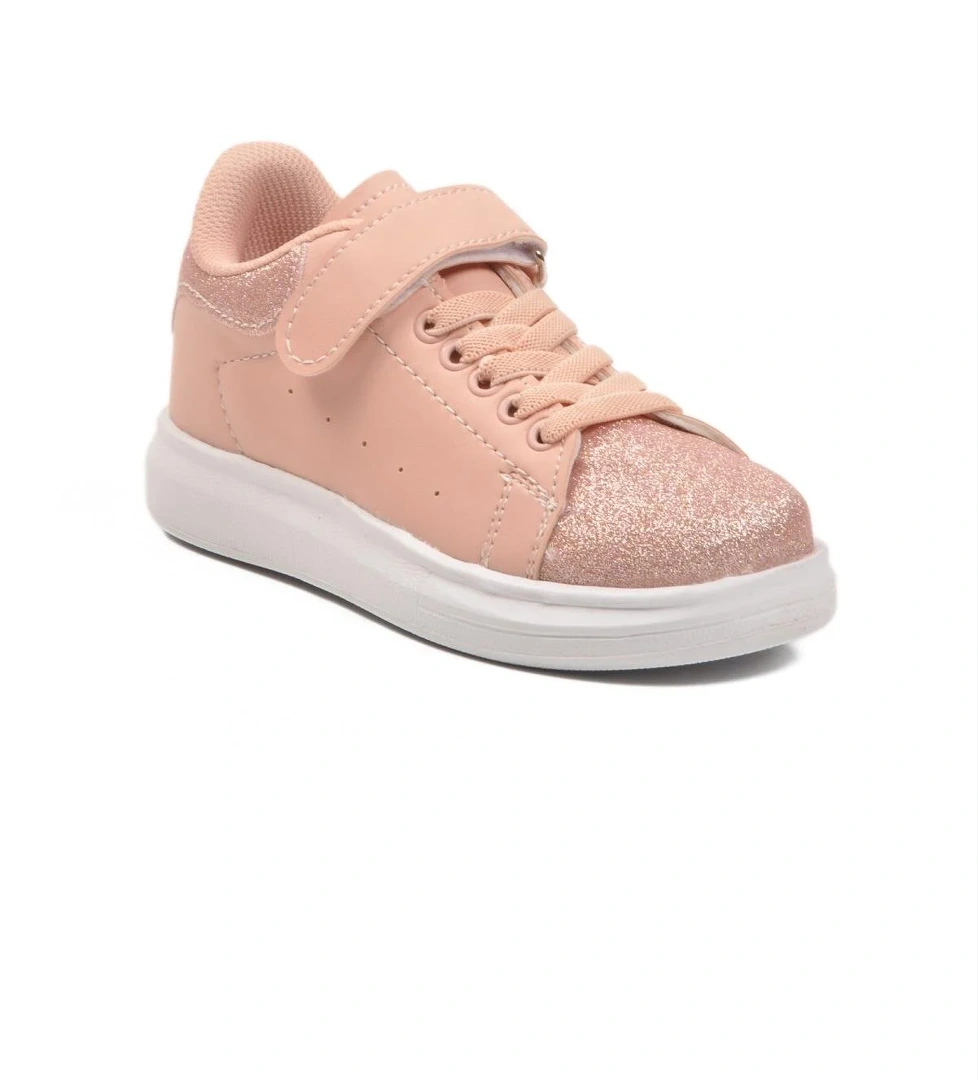 2540-K P Pudra Simli Çocuk Spor Ayakkabı
