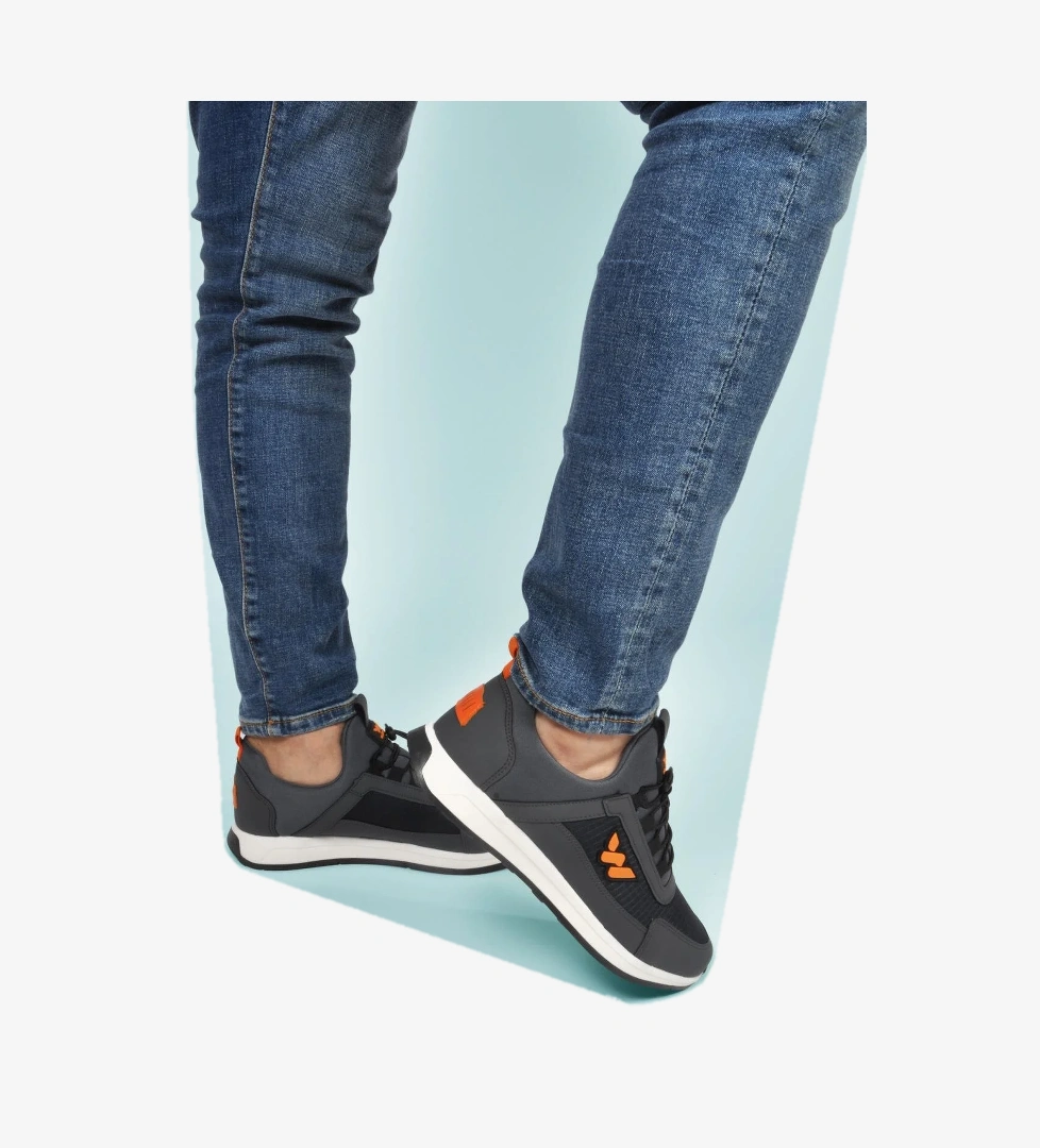 Apollo 166 M Füme Fileli Hafif Erkek Spor Ayakkabı