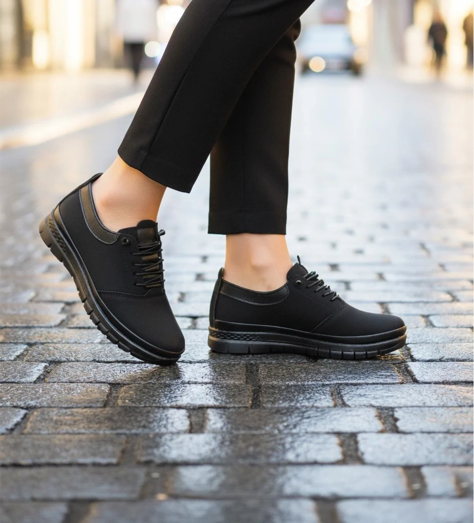 Ayk S Ayk's 029 Z Siyah Zümrüt Kadın Günlük Ayakkabı model görseli