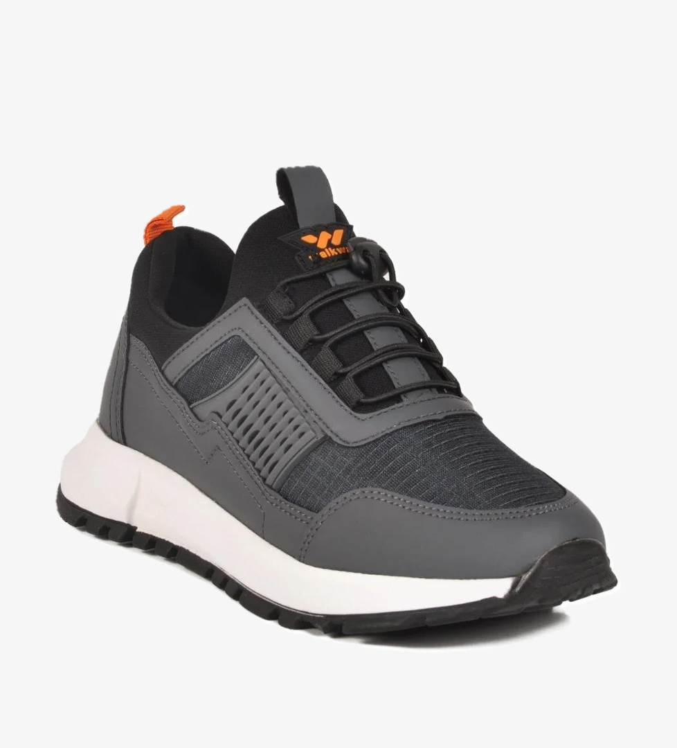 Nans 6006 G Füme Fileli Kilit Bağcıklı Unisex Spor Ayakkabı