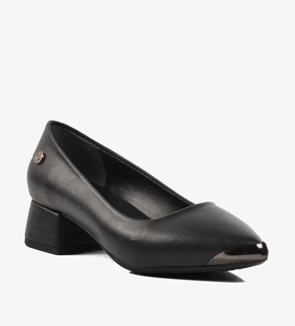 Pierre Cardin Pc-54234 Z Bej Siyah Kadın Topuklu Ayakkabı model görseli