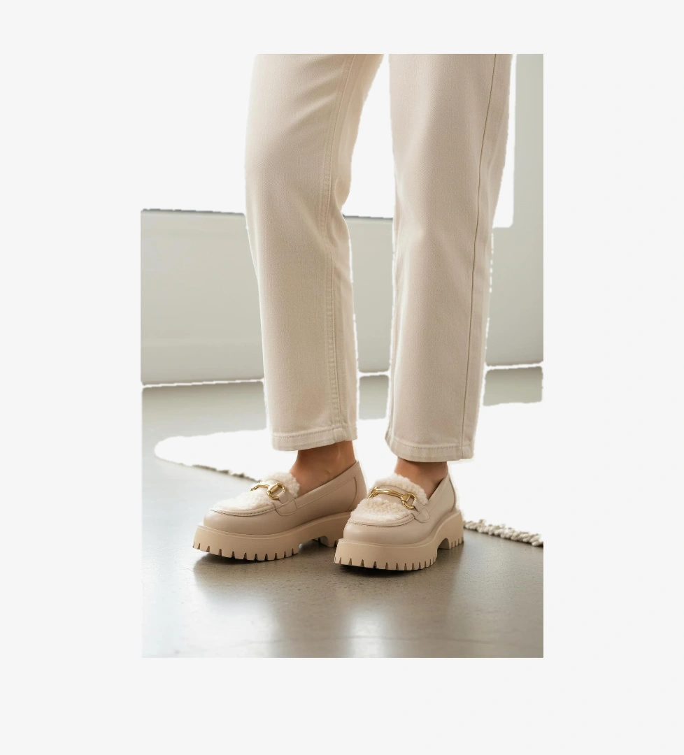 Bej Cilt Kadın Günlük Ayakkabı 572461 Z