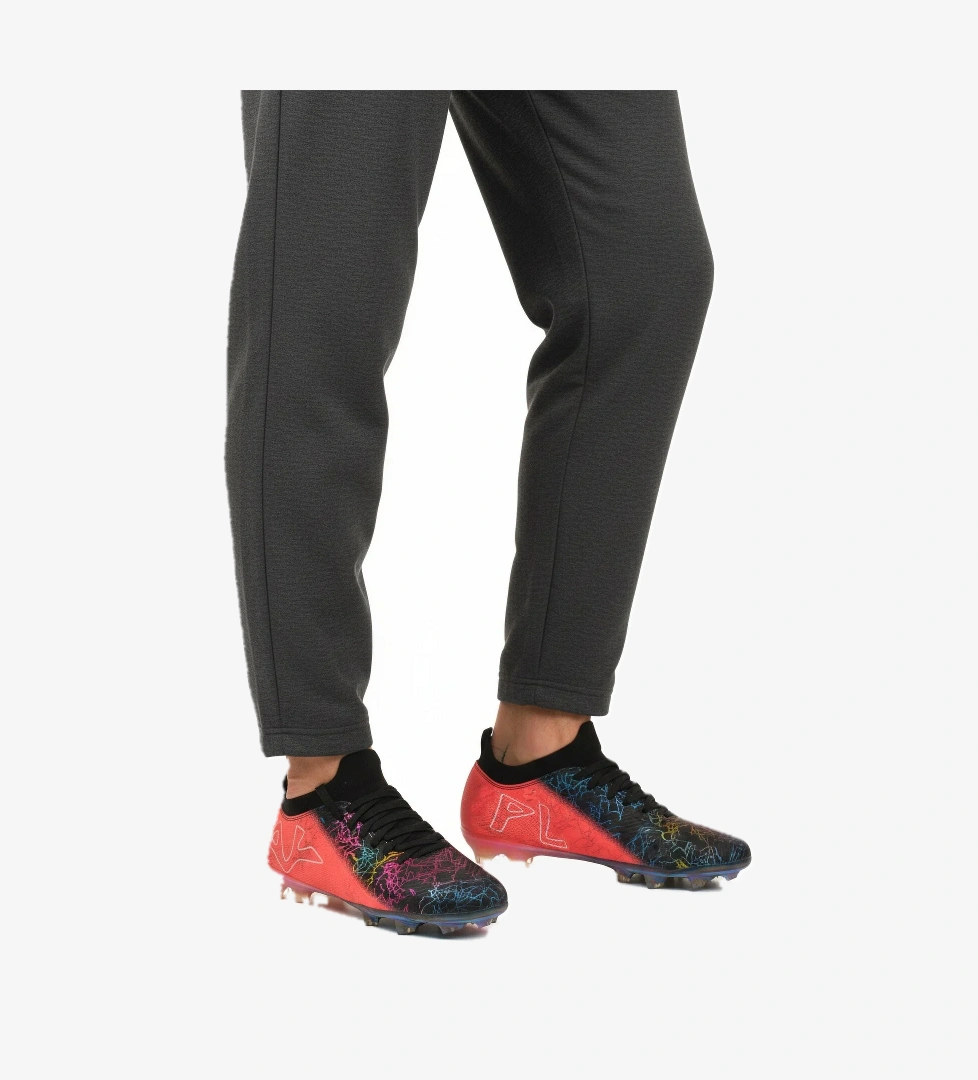 Siyah Fuşya Çoraplı Bağcıklı Erkek Krampon MK-252-153 M