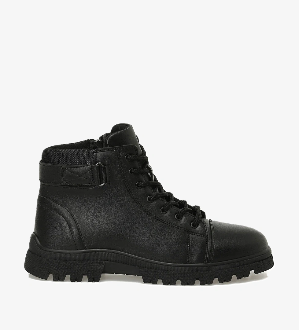 VARNALDO 5PR Siyah Erkek Bot - Görsel 1