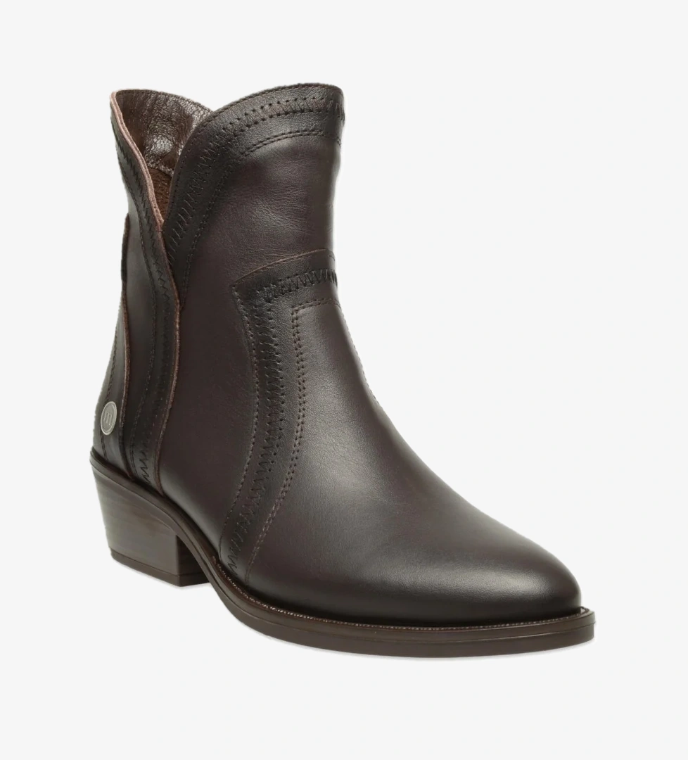 D25Kb-8080 Günlük Topuklu Kahverengi Kadın Bot