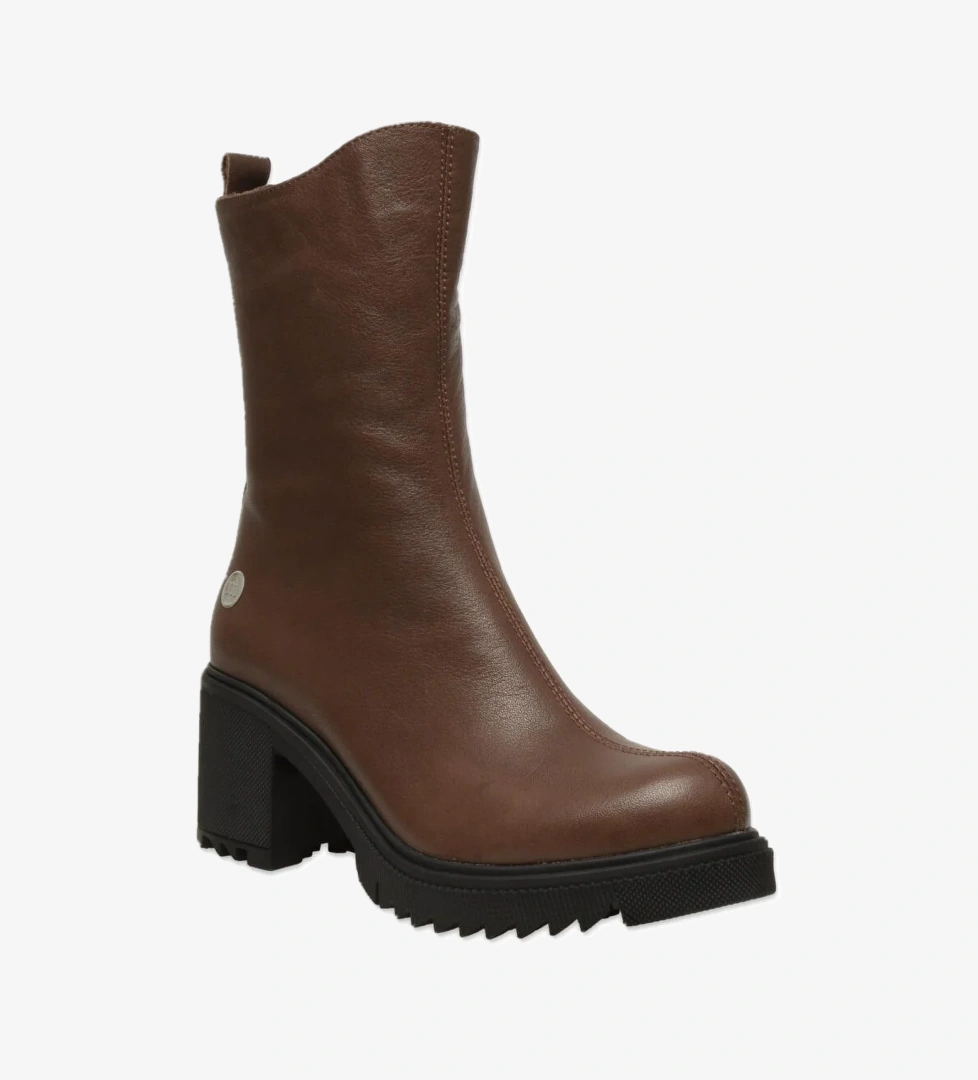 Mammamia D25Kb-1700 Günlük Topuklu Kahverengi Kadın Bot model görseli