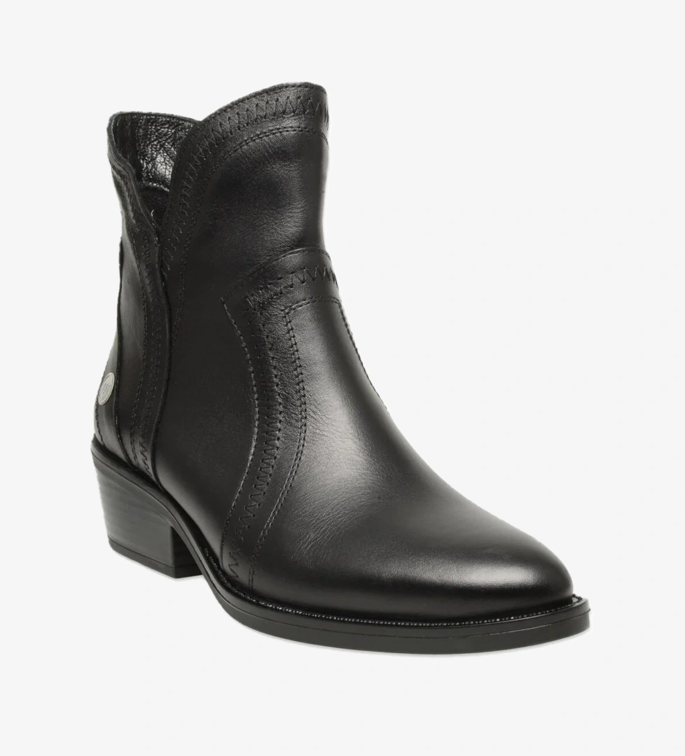 Mammamia D25kb-8080 Günlük Topuklu Kahverengi Siyah Kadın Bot model görseli