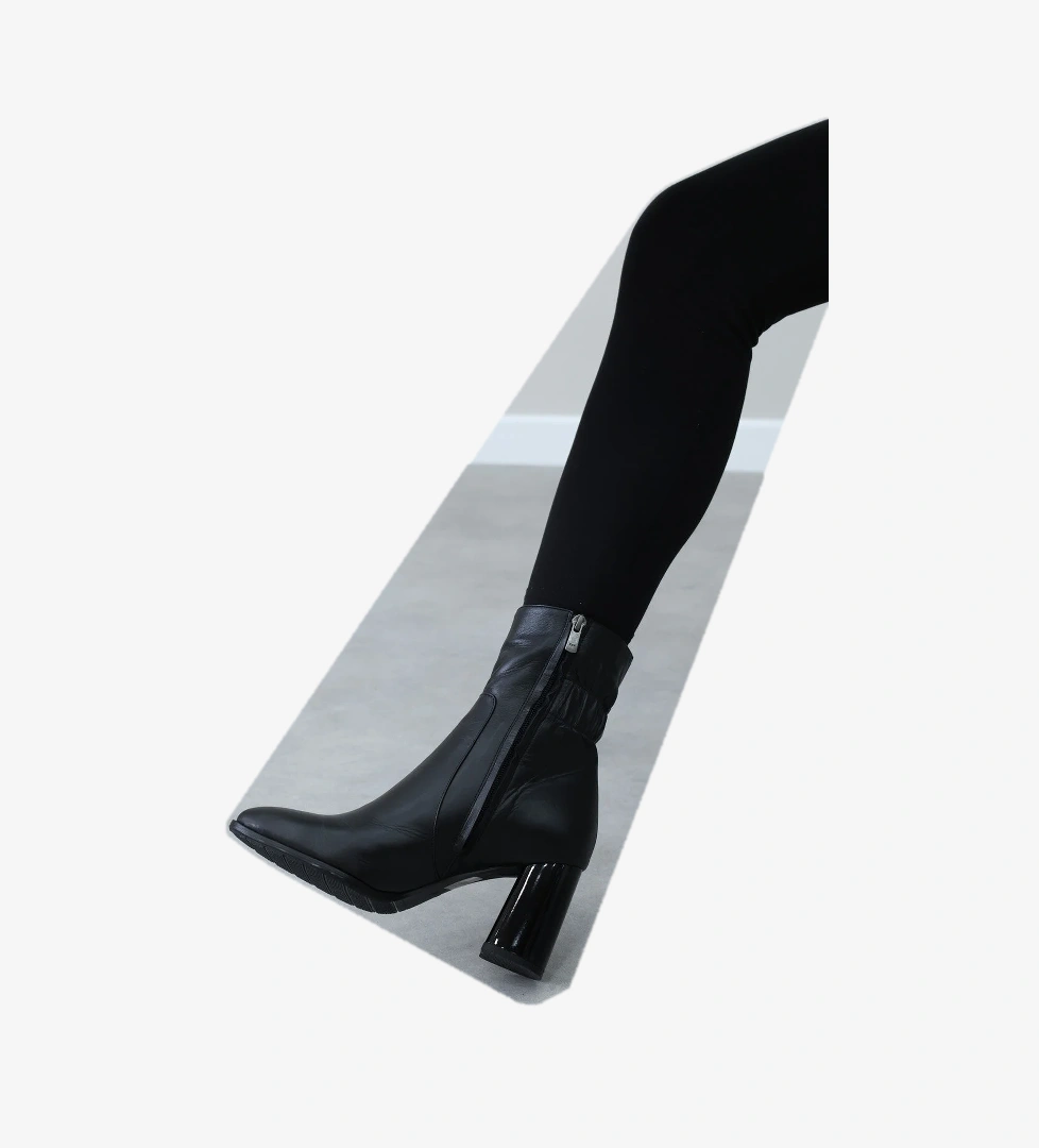 Hakiki Deri Kadın Klasik Bot 264SZA687