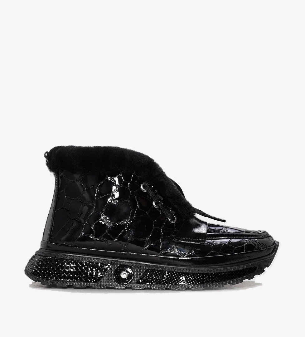 Hakiki Deri Kadın Klasik Bot 254SZA125