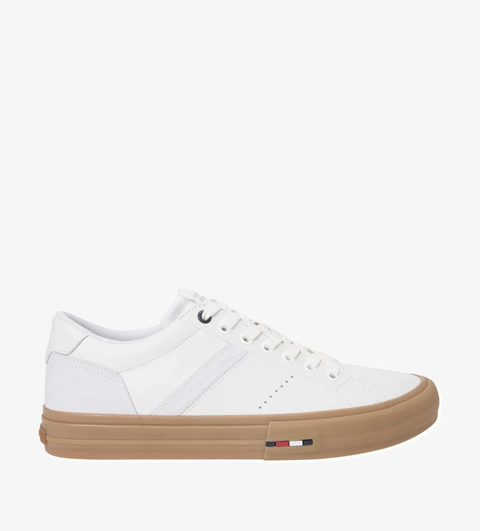 Tommy Hilfiger Th Hi Vulc Lth Street Beyaz Erkek Sneaker model görseli