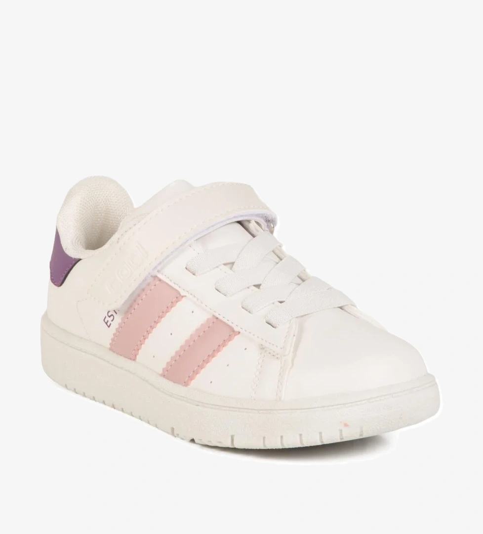 Cool Cooper F Beyaz-Pudra Hafif Çocuk Spor Ayakkabı