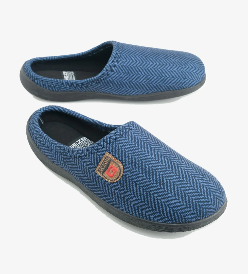 Erkek Kışlık Rahat Taban Ev Bahçe Terlik - Görsel 1