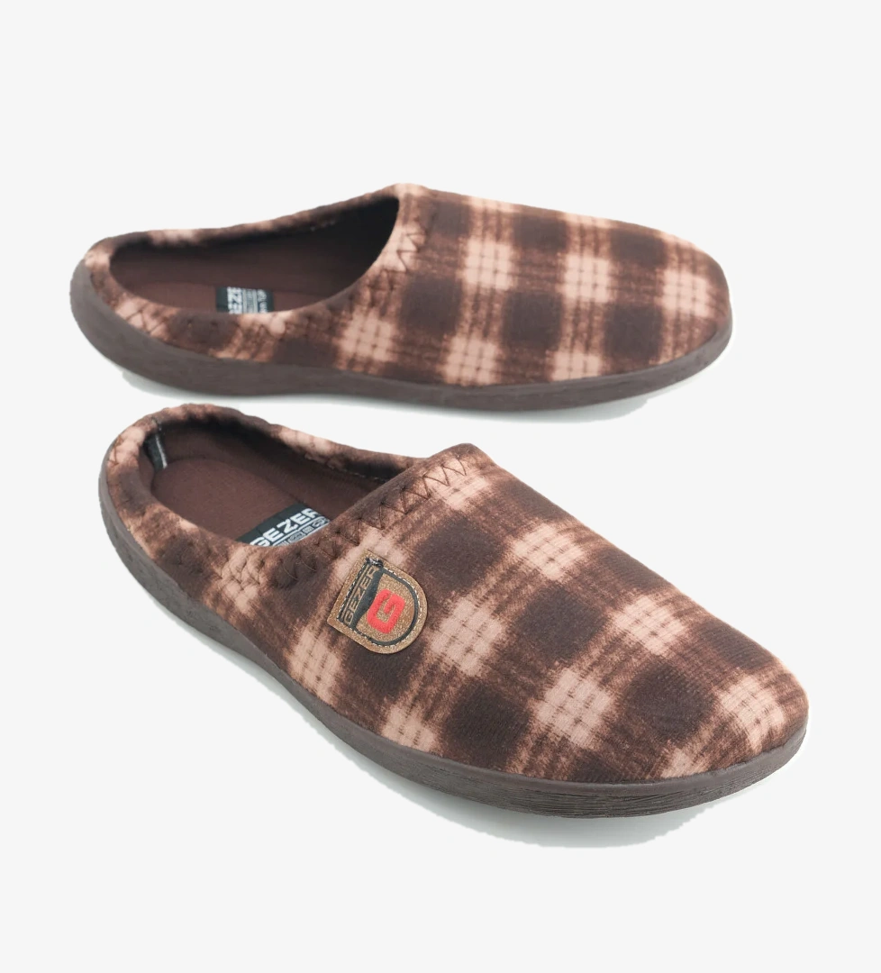 Erkek Kışlık Rahat Taban Ev Bahçe Terlik - Görsel 1