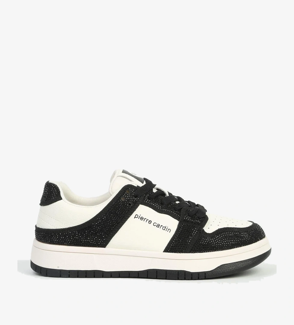 Pierre Cardin Siyah Füme Beyaz Kadın Spor Ayakkabı İthal Pci-11505 model görseli