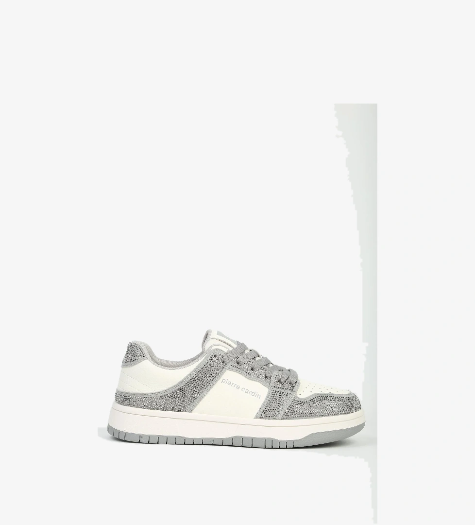 Beyaz Füme Kadın Spor Ayakkabı İTHAL PCI-11505