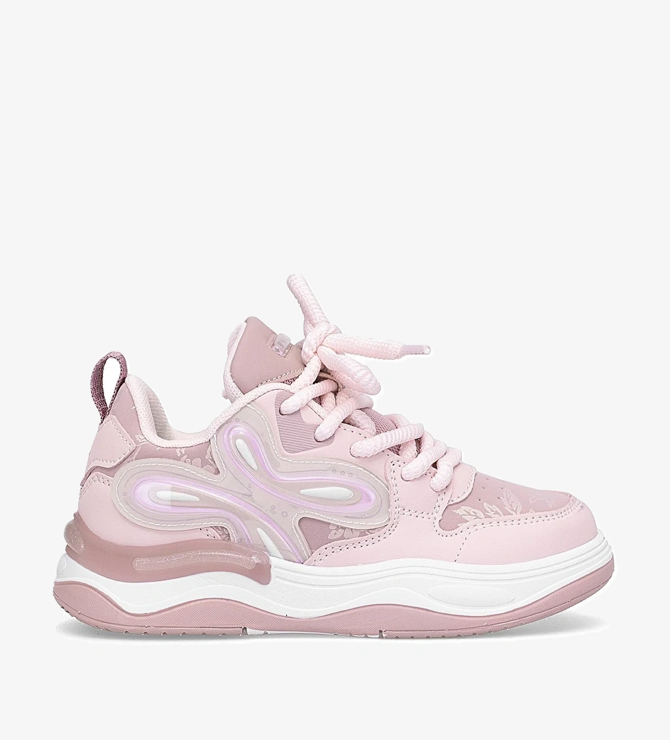 FK25-1990 Filet Kız Çocuk Yürüyüş Ayakkabısı Pudra