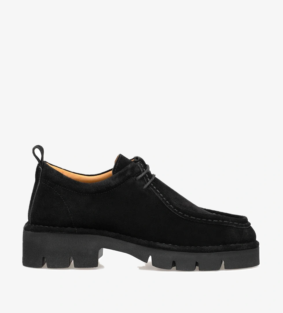 25390508K Kadın Hakiki Deri Casual Ayakkabı Siyah