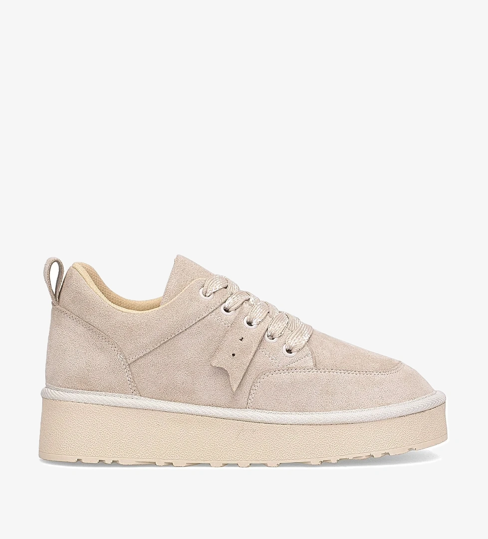 Ayakkabı Fuarı Elit Pm128 K455 Kadın Casual Ayakkabı Bej Taba model görseli