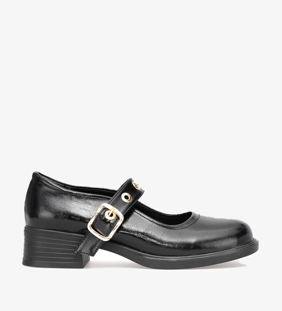 Elit PM161 K1026 Kadın Casual Ayakkabı Siyah - Görsel 1