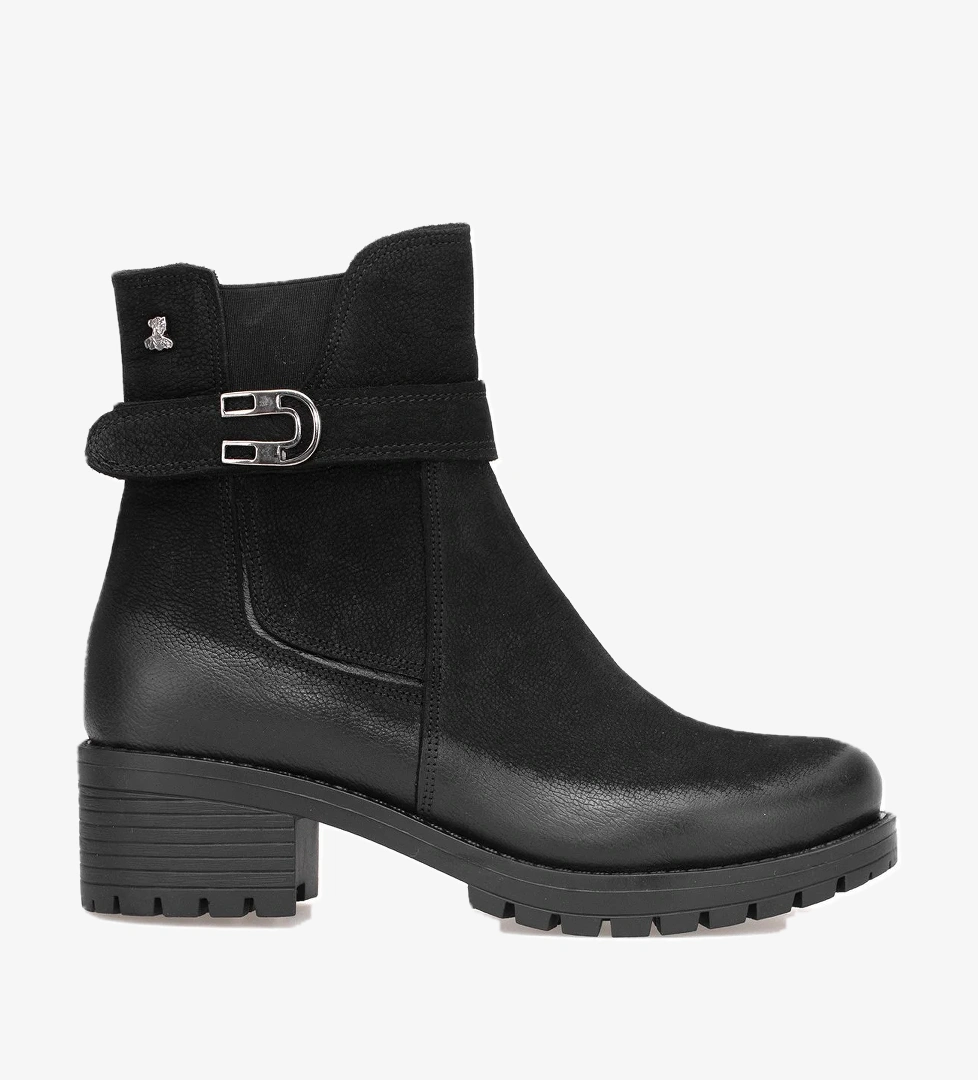 Venüs 3376K Kadın Hakiki Deri Klasik Bot Siyah model görseli