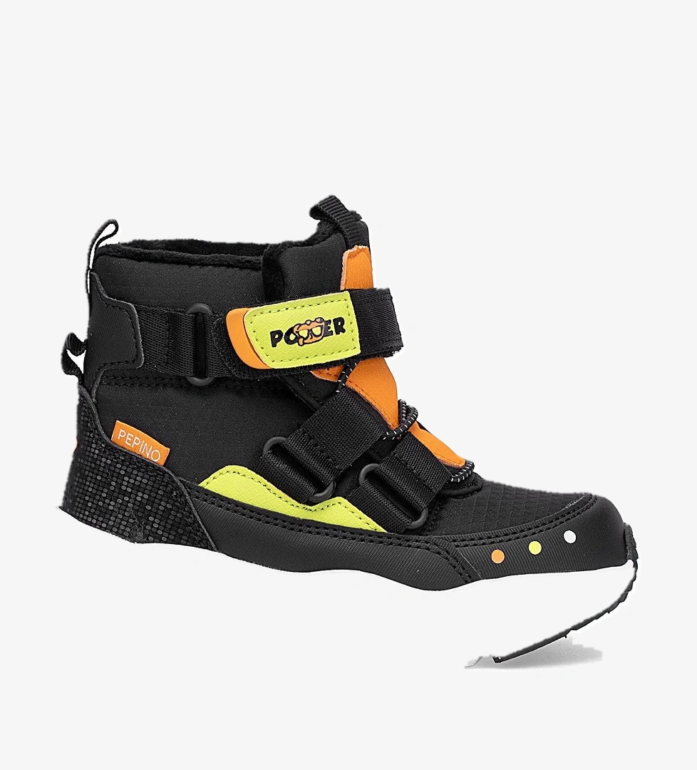 Pepino Pk25-2087 Patik Erkek Çocuk Kar Botu Mor Siyah - Sarı model görseli