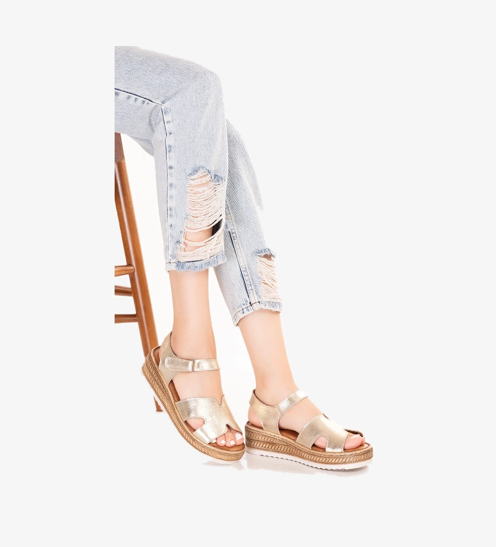 Gondol Hakiki Deri Anatomik Yumuşak Taban Rahat Sandalet irm.100