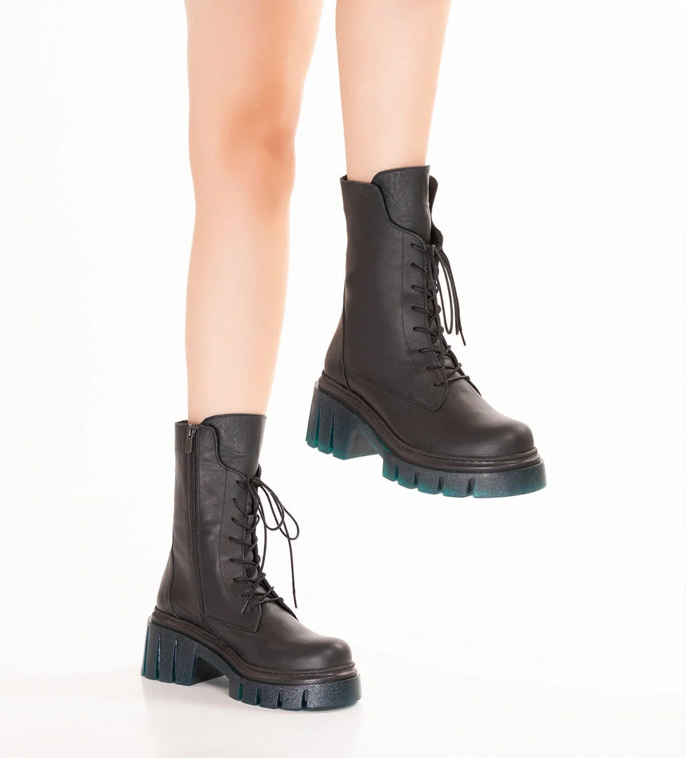 Gondol Hakiki Deri Şık Postal Bot Beritsi - Görsel 1