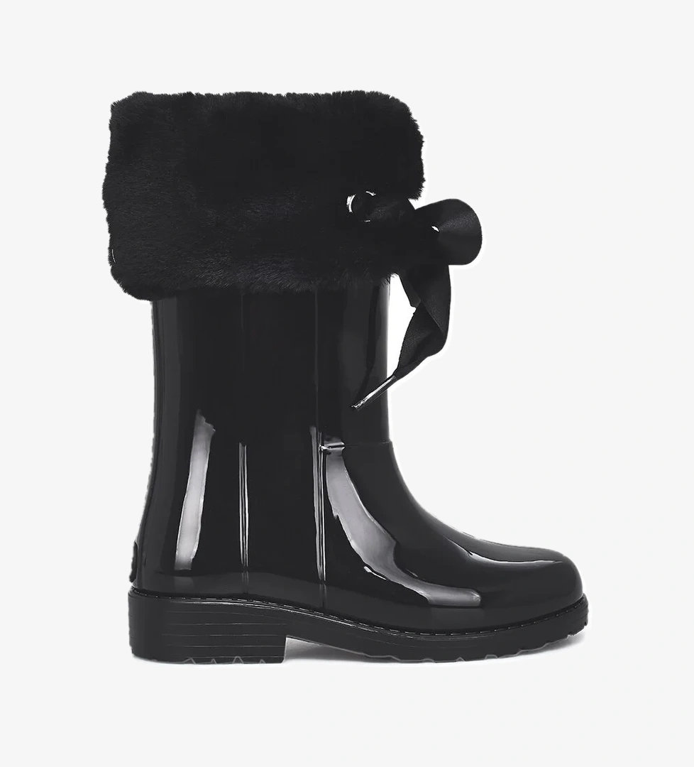 Unisex Çocuk Yağmur Çizmesi W10239 SİYAH