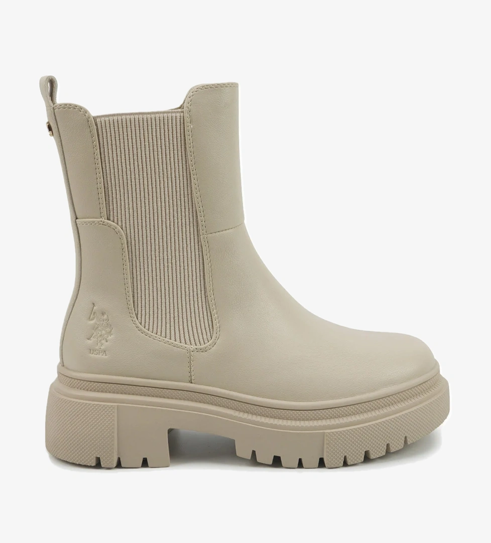 WELL 5PR Bej Kadın Chelsea Bot - Görsel 1