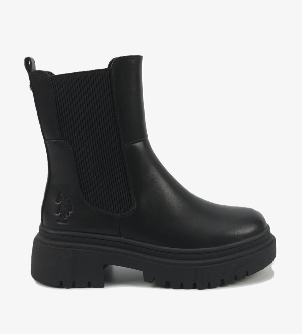 WELL 5PR Siyah Kadın Chelsea Bot - Görsel 1
