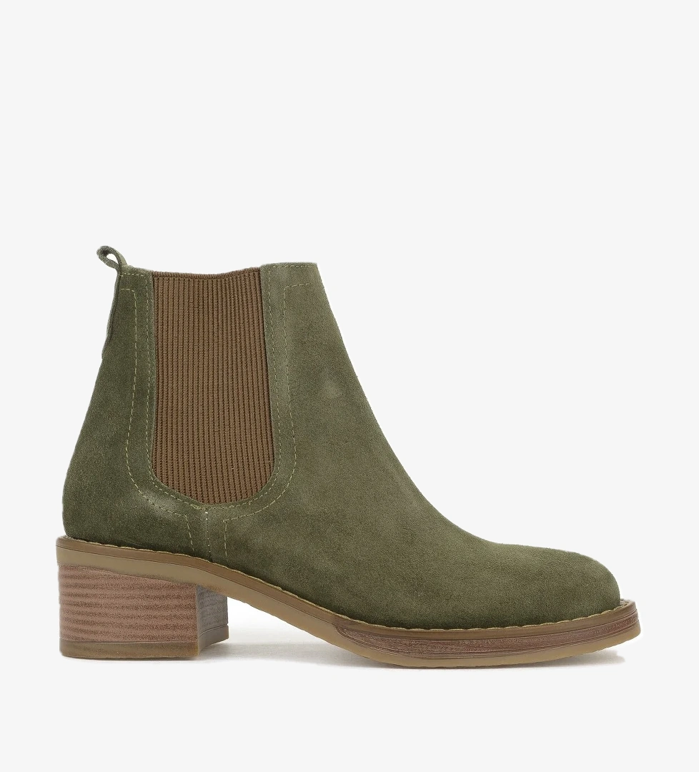 Kadın Hakiki Deri Bot 1531020Z2325 Haki