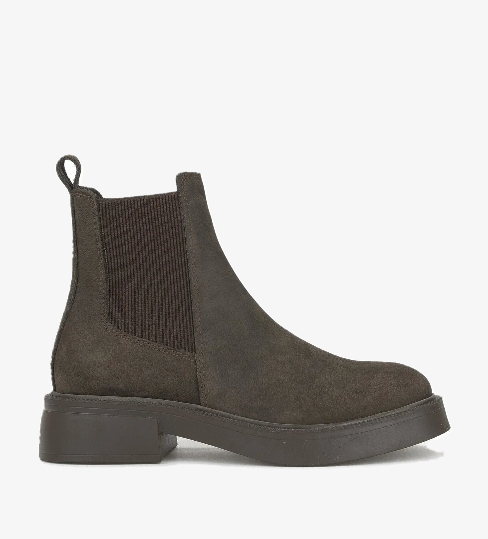 Kadın Hakiki Deri Bot 153359Z3532 Kahve - Görsel 1