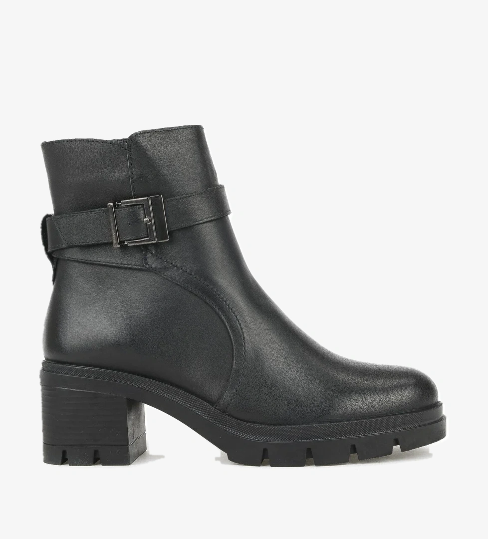 Kadın Hakiki Deri Bot 1531022Z7694 Siyah