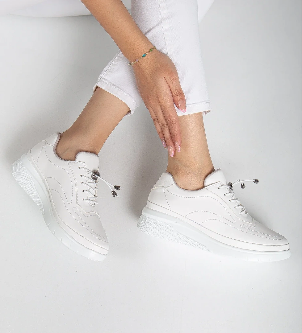 D12221 Günlük Ortopedik Kadın Sneaker Spor Ayakkabı