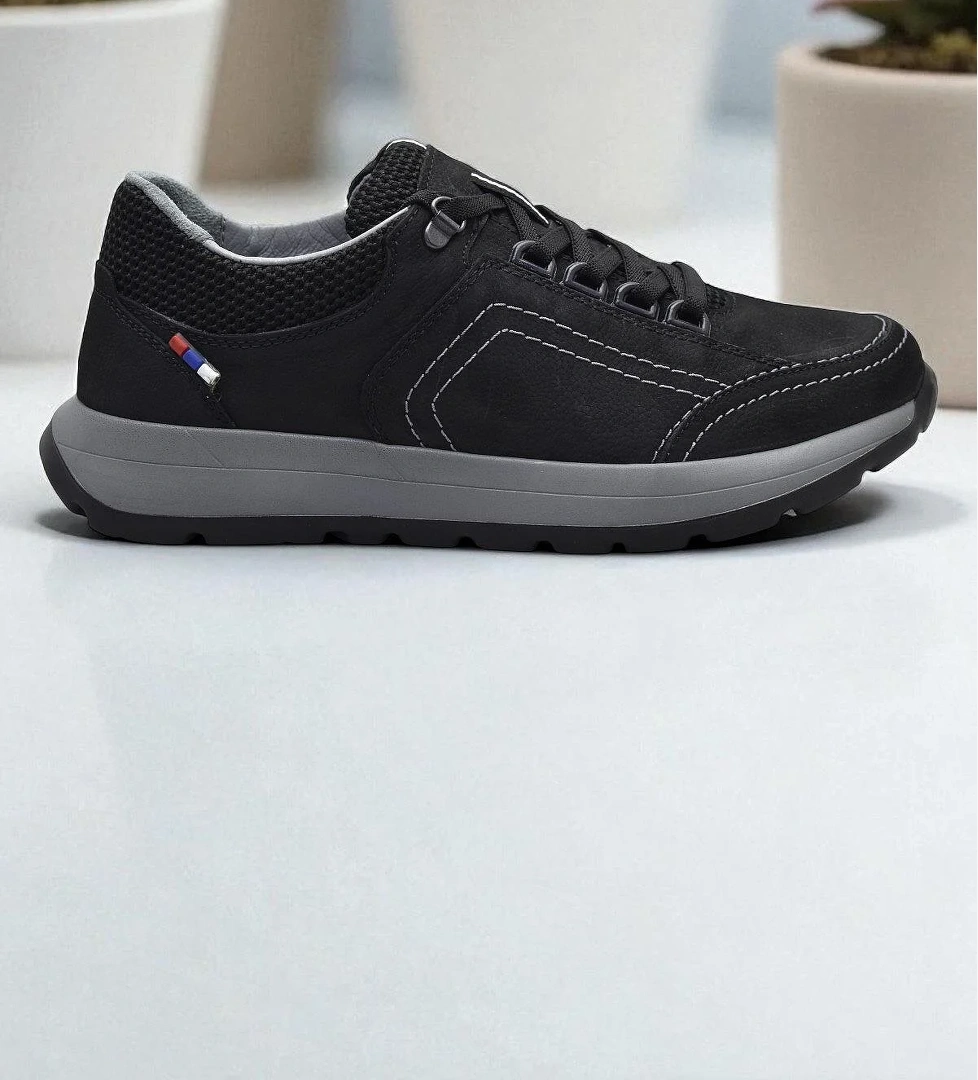 Ispartalılar 1640 Ortopedik Taban Hakiki Deri Erkek Ayakkabı Mevsimlik Kışlık model görseli