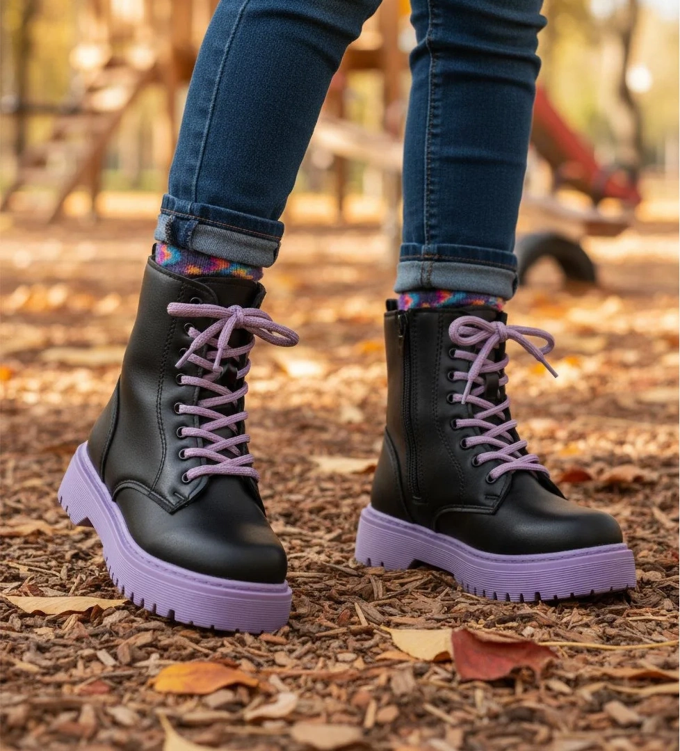 Ayk S Ayk's Dale 05 F Siyah-Mor Çocuk Bot model görseli