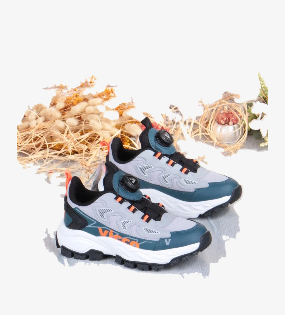 Vicco 869.F24K.474 Bard Yeşil Akıllı Bağçık Erkek Çocuk Ayakkabı model görseli