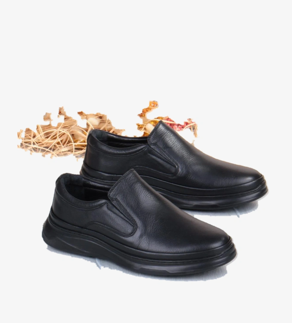 James Franco 1651 Micro Klima Sistem Hakiki Deri Kauçuk Taban Erkek Ayakkabı model görseli