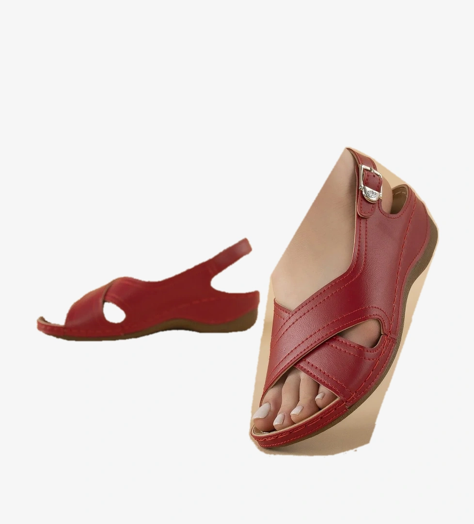 Khayt Belize Anatomik Ortopedik Günlük Kadın Sandalet model görseli