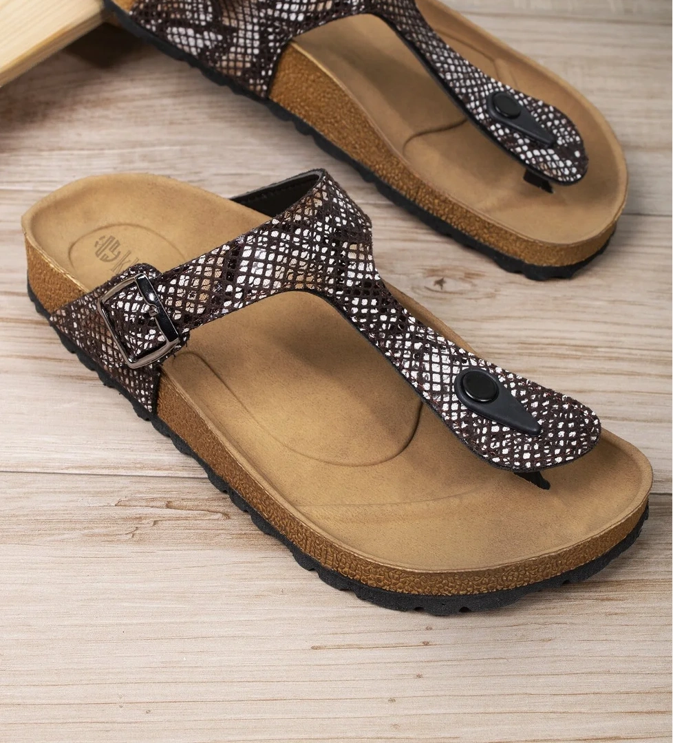 Star Anatomik Ortopedik Parmak Arası Günlük Kadın Terlik