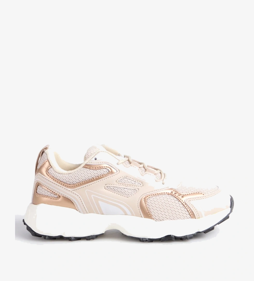 Bej-Altın Kadın Sneaker MELIORA - Görsel 1