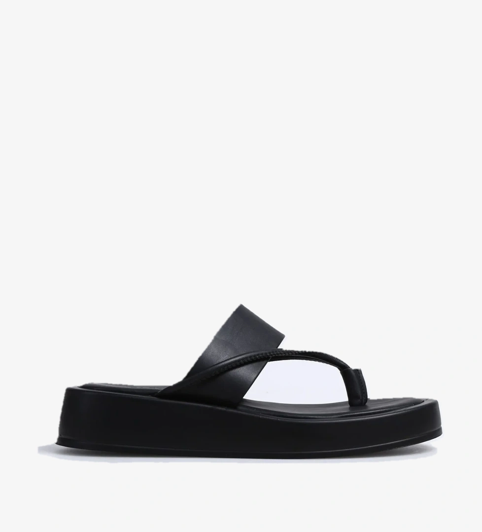 Siyah Kadın Terlik SOFKA - Görsel 1