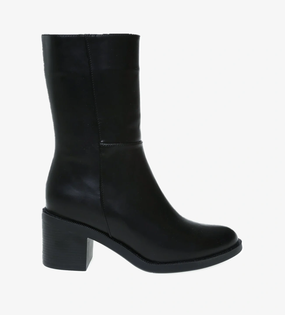 Fabrika Siyah Kadın Topuklu Bot CHARLOTTE model görseli