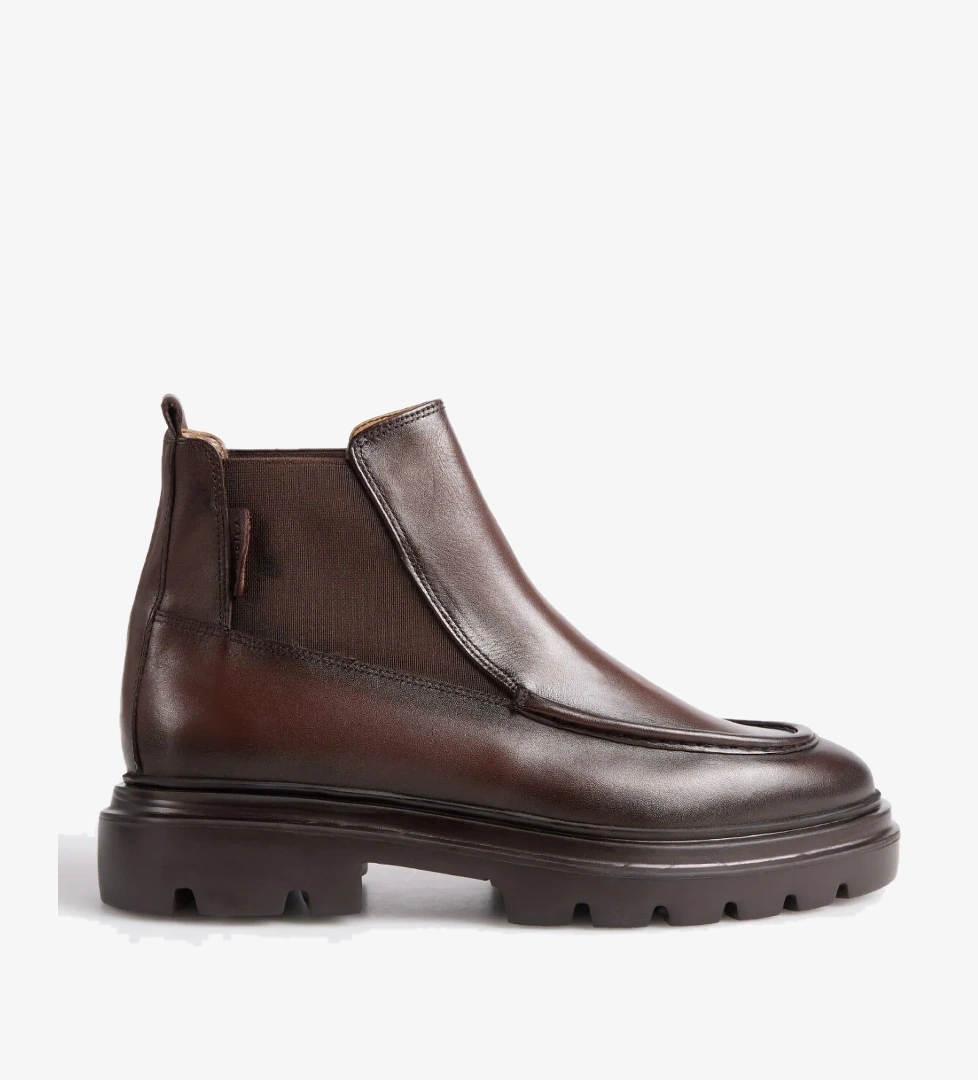 Fabrika Deri Kahve Erkek Bot WOLF-COTY model görseli