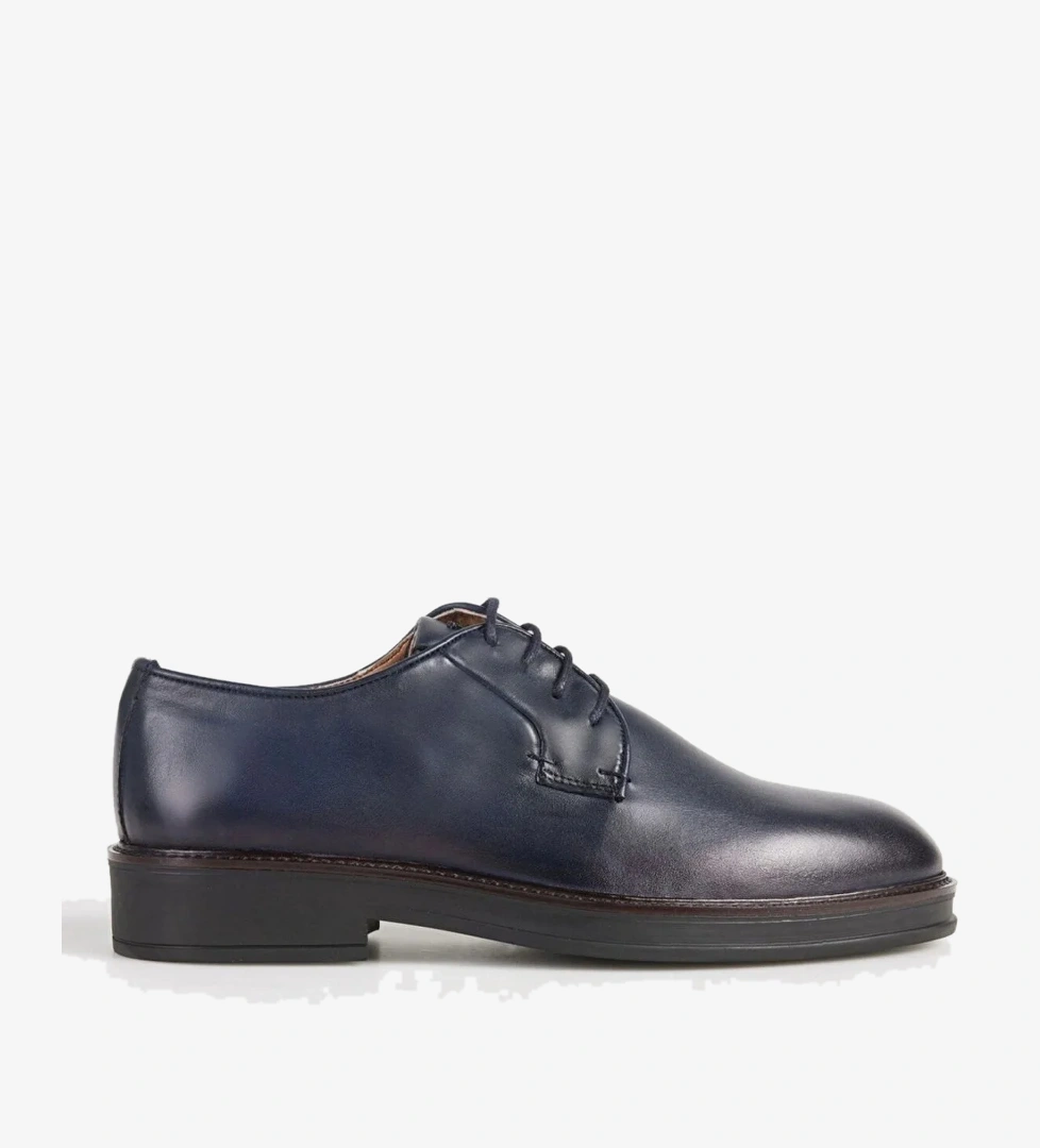 Fabrika Lacivert Erkek Deri Klasik Ayakkabı RIOS-ALBAN model görseli