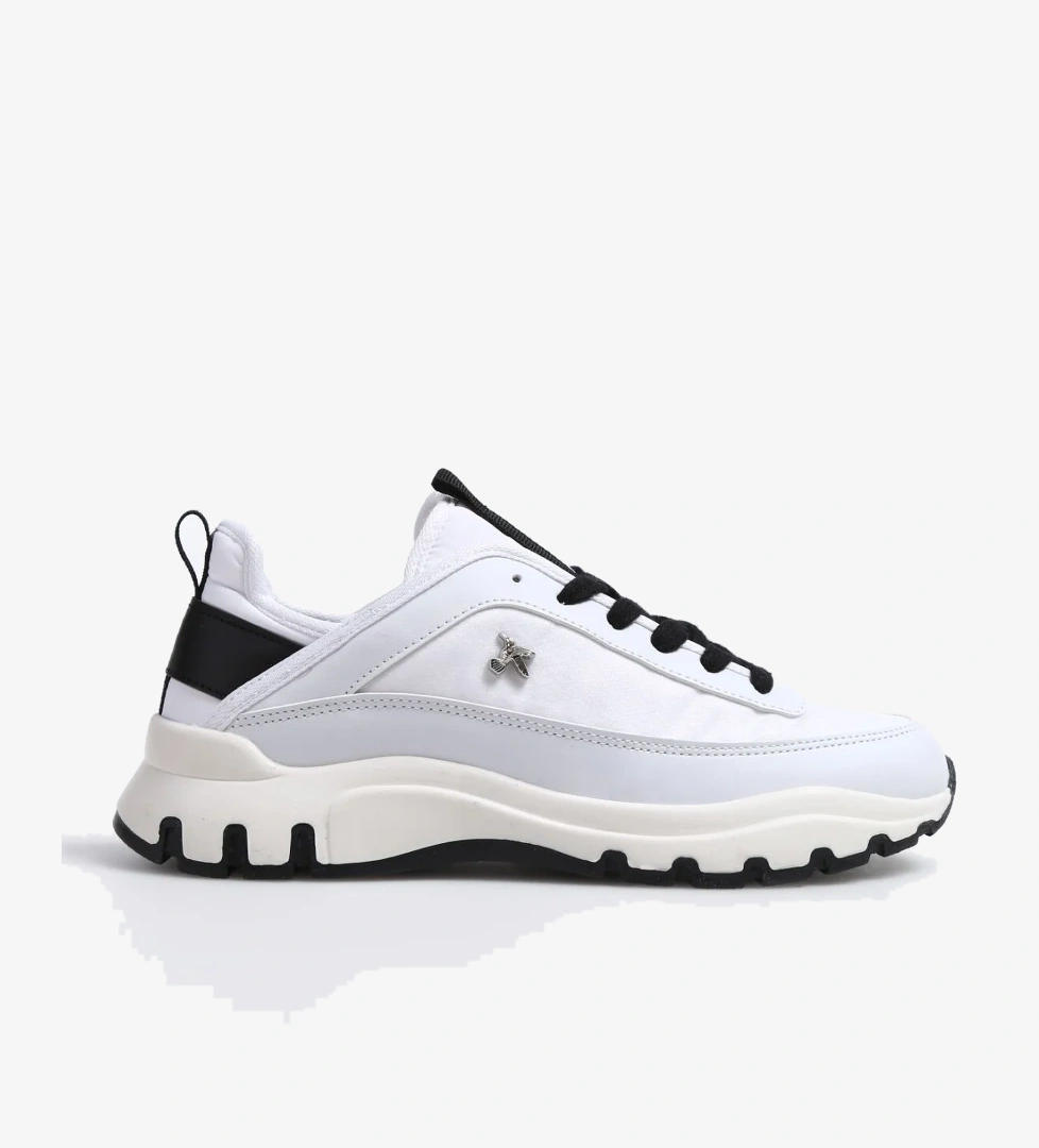 Fabrika Fabrika Beyaz-Siyah Kadın Sneaker JAIME | Flo Beyaz - 1. görsel